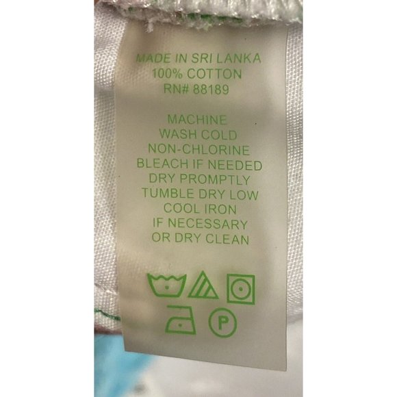 Lilly Pulitzer The Callahan Short Size 8 Pink Green White Floral 32" x 5" - Picture 10 of 10